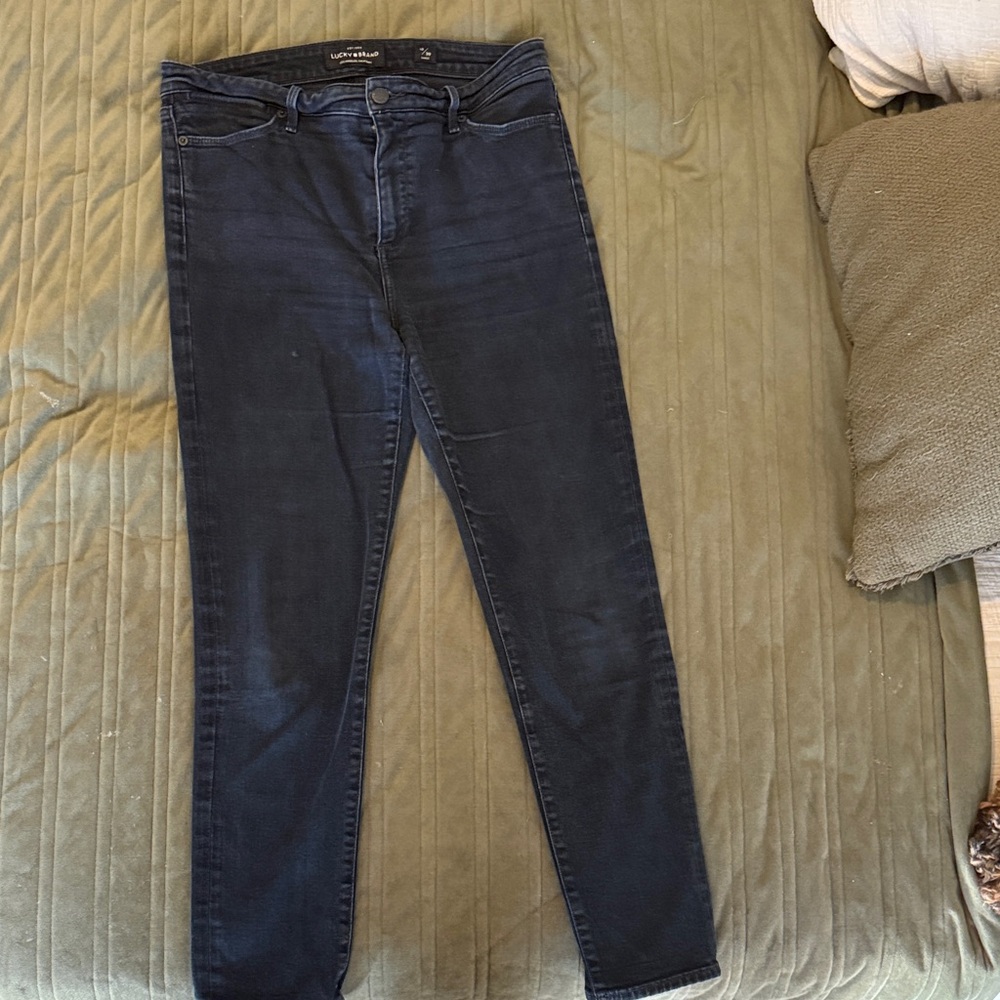 Lucky Brand Women's Navy Skinny Jeans